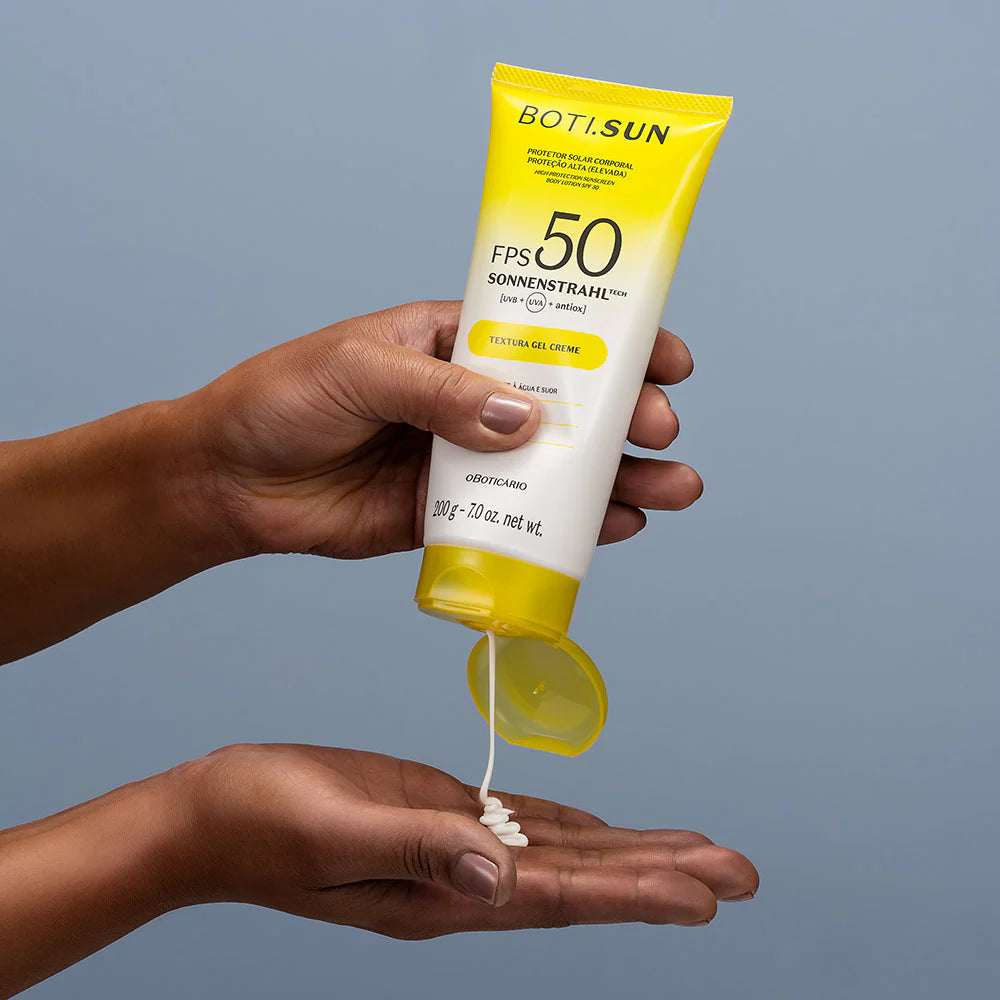 Gel-Crème Solaire Corps FPS 50 | Boti.Sun (200g)