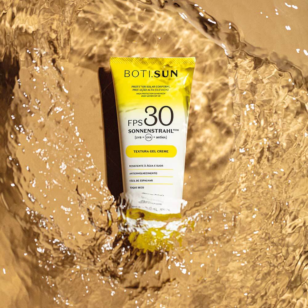 Gel- Crème Solaire Corps FPS30 | Boti.Sun (200g)