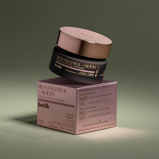 Crème Nutritive Raffermissante Resvératrol + Silicium | Botik (40 g)