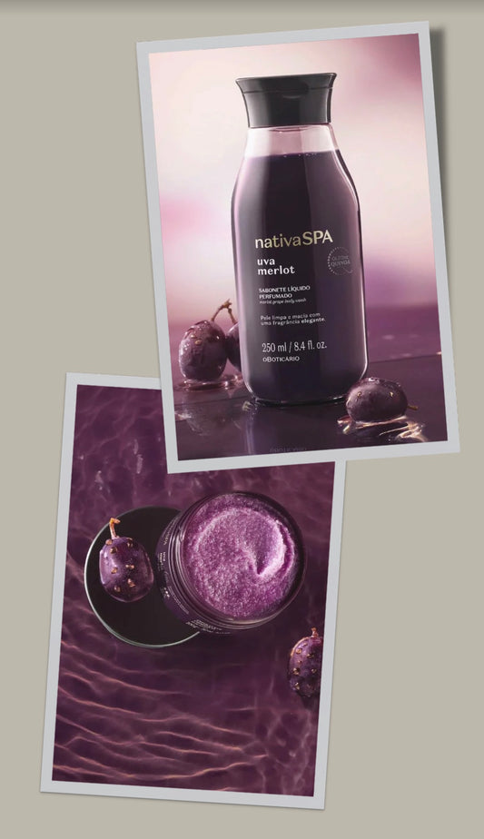 Coffret de Noël Nativa SPA Raisin Merlot
