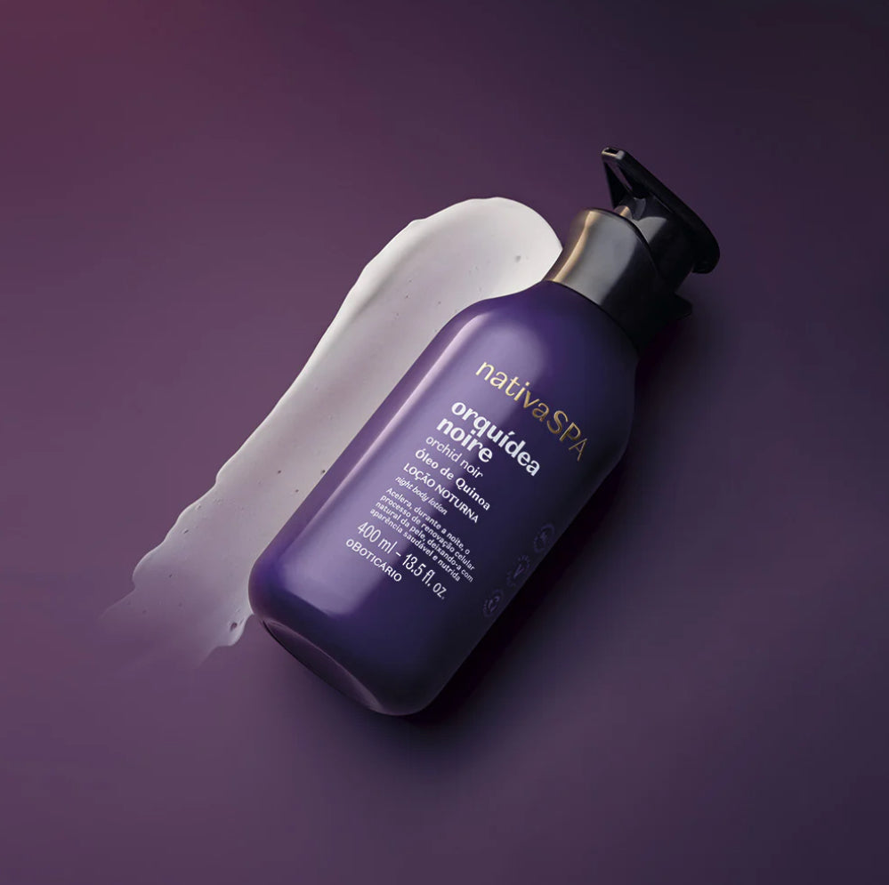 Lait Corps Nuit Orchidée Noire | Nativa SPA (400ml)
