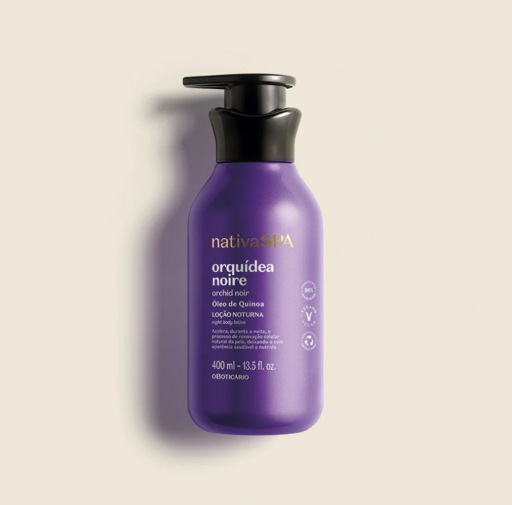Lait Corps Nuit Orchidée Noire | Nativa SPA (400ml)