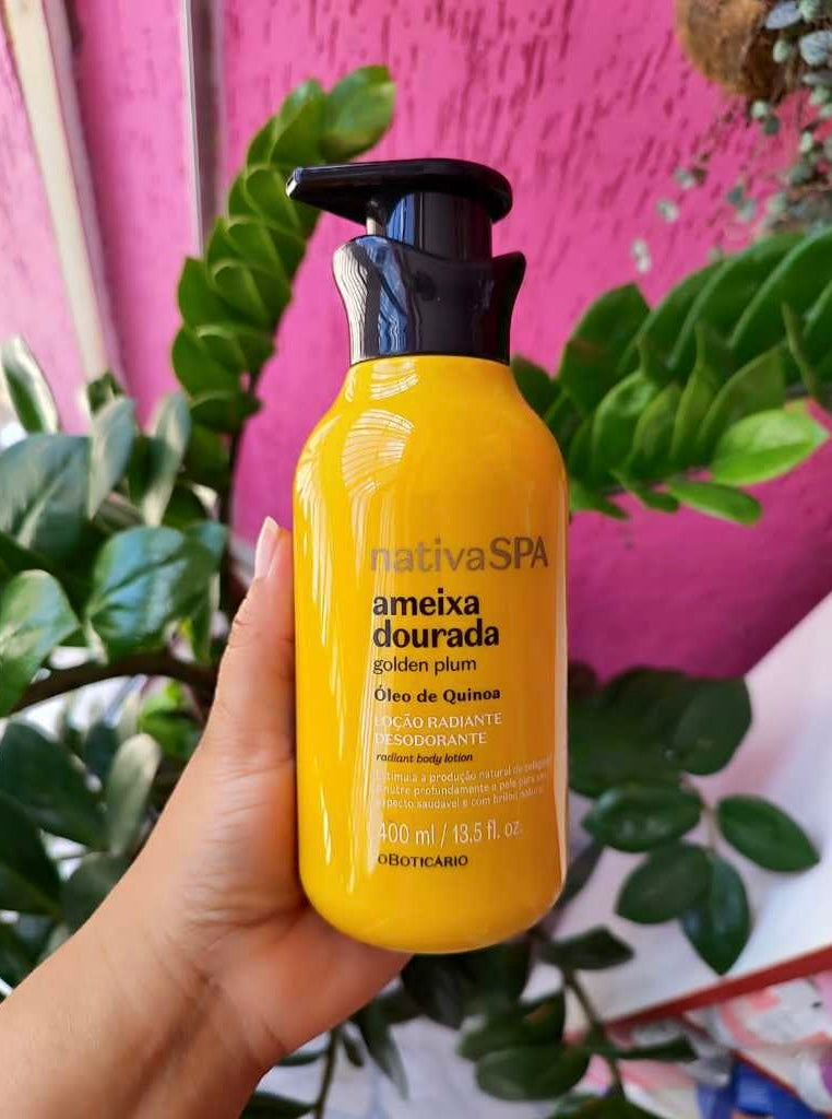 Lait Corps Radiant Prune Dorée - Nativa SPA | O Boticário (400ml)