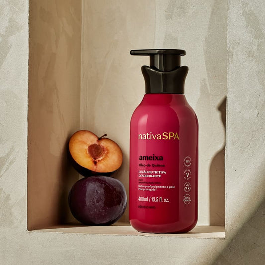 Lait Corps Nourrissant & Déodorant Prune | Nativa SPA (400ml)