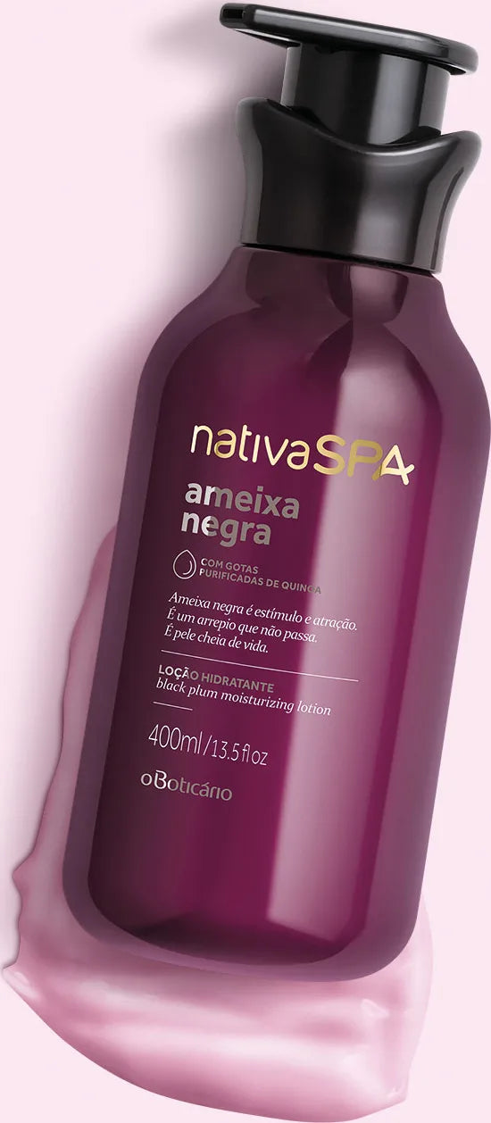 Lait Corps Hydratant Prune Noir | Nativa SPA (400ml)