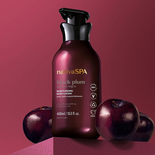 Lait Corps Hydratant Prune Noir | Nativa SPA (400ml)