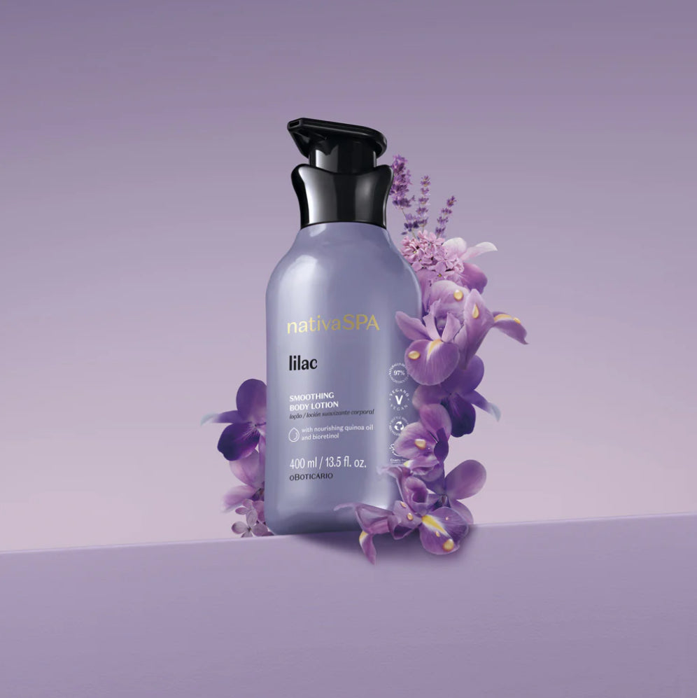 Lait Corps Hydratant Lilas | Nativa SPA (400ml)