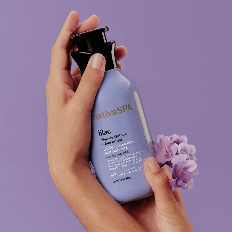Lait Corps Hydratant Lilas | Nativa SPA (400ml)