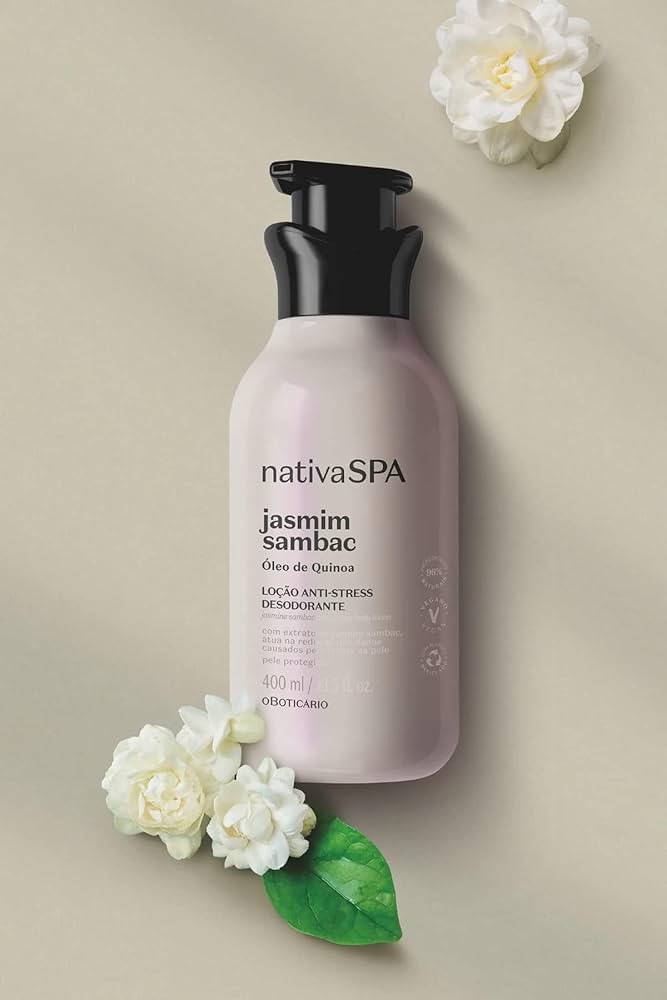 Lait Corps Hydratant Jasmin Sambac | Nativa SPA (400ml)