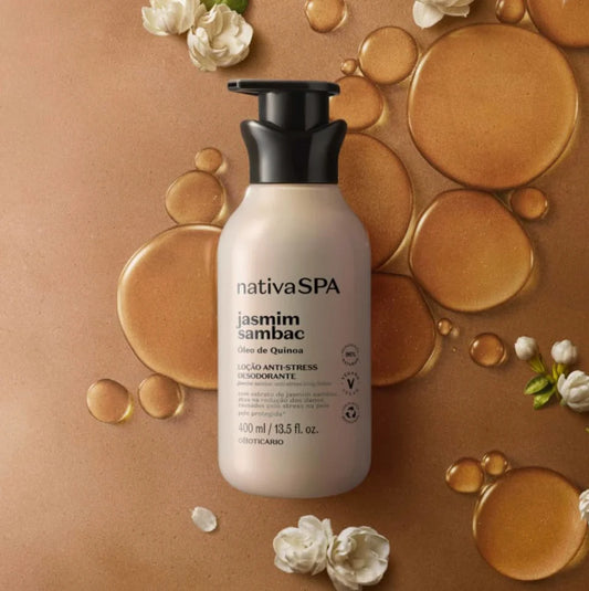 Lait Corps Hydratant Jasmin Sambac | Nativa SPA (400ml)