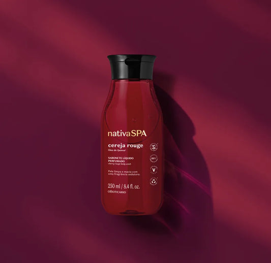 Savon liquide parfumé Cerise Rouge | Nativa SPA (250ml)