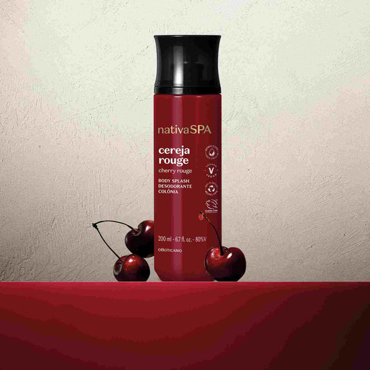 Brume Corporelle Cerise Rouge - Nativa SPA | O Boticário (200ml)