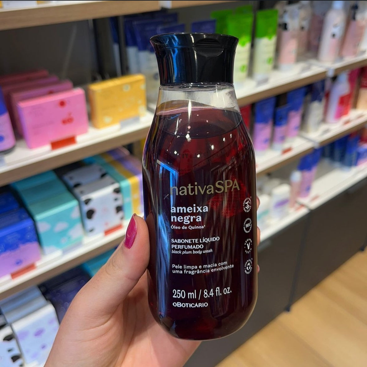 Savon Liquide Parfumé Prune Noire | Nativa SPA (250 ml)