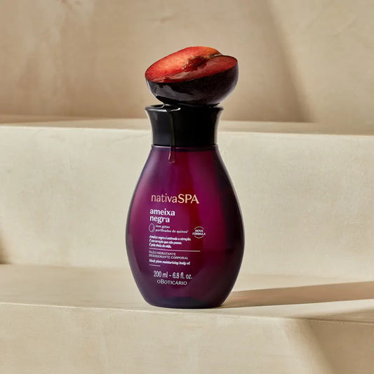Huile Hydratante Corporelle Prune Noire – Nativa SPA | O Boticário (200 ml)