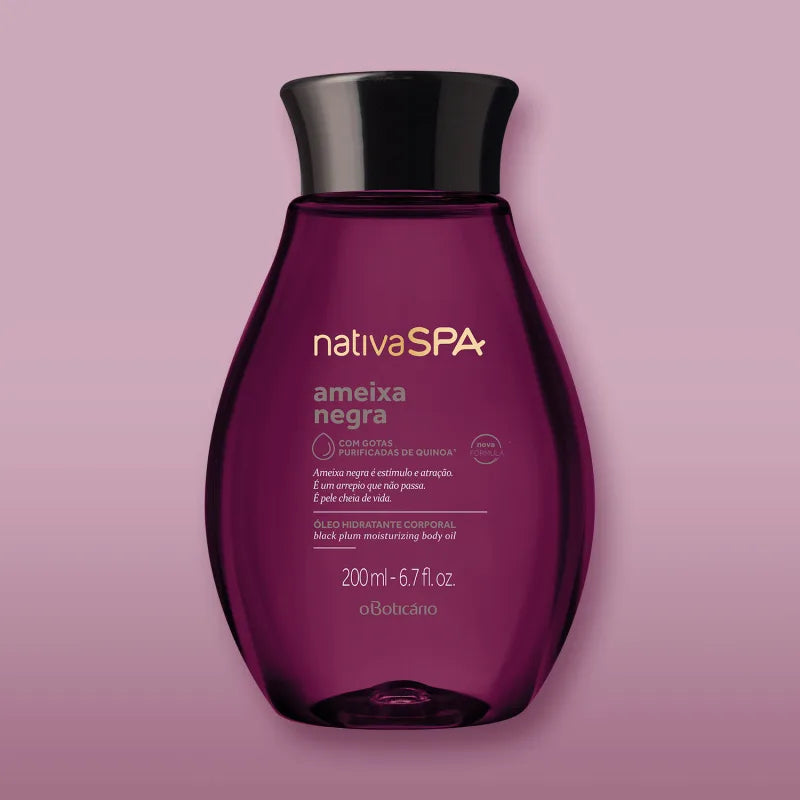 Huile Hydratante Corporelle Prune Noire – Nativa SPA | O Boticário (200 ml)