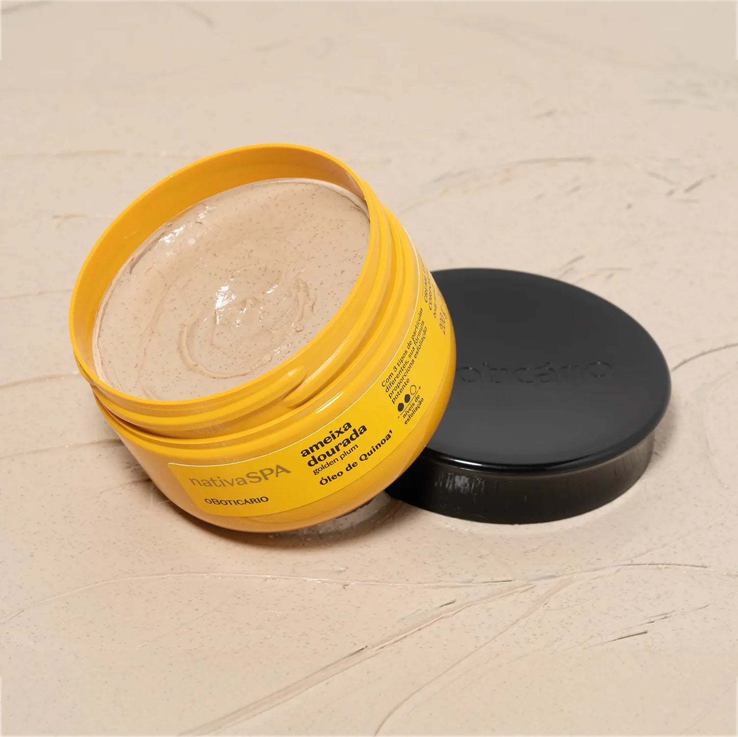 Gommage Corporel en Crème Prune Dorée – Nativa SPA | O Boticário (200 g)