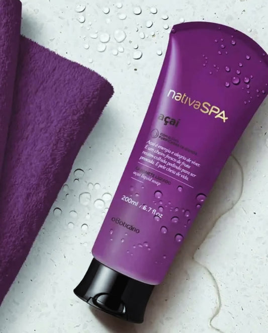 Savon Liquide Corporel Açaí – Nativa SPA | O Boticário (200 ml)