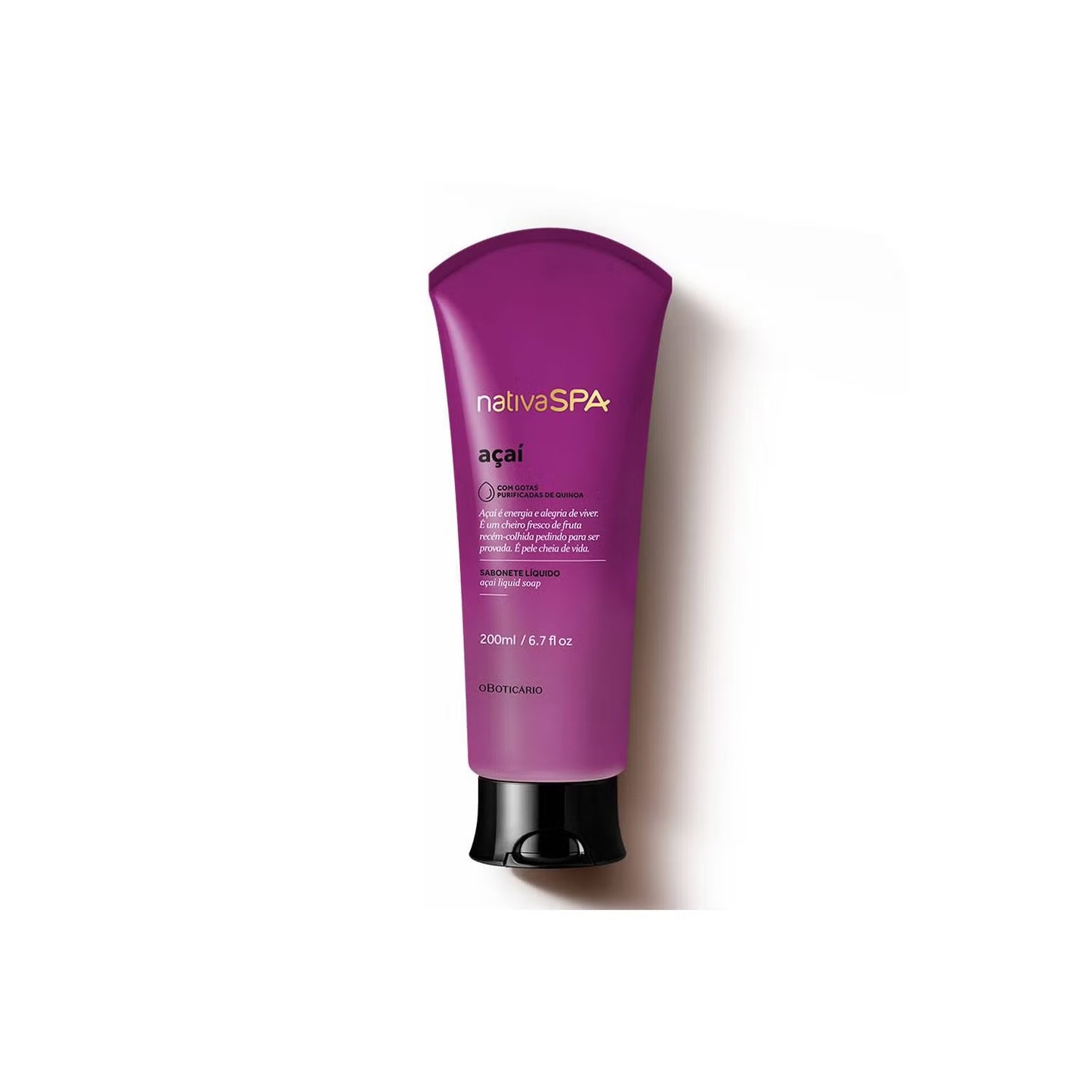 Savon Liquide Corporel Açaí – Nativa SPA | O Boticário (200 ml)
