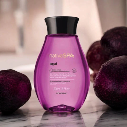 Huile Hydratante Corporelle Açaí – Nativa SPA | O Boticário  (200 ml)