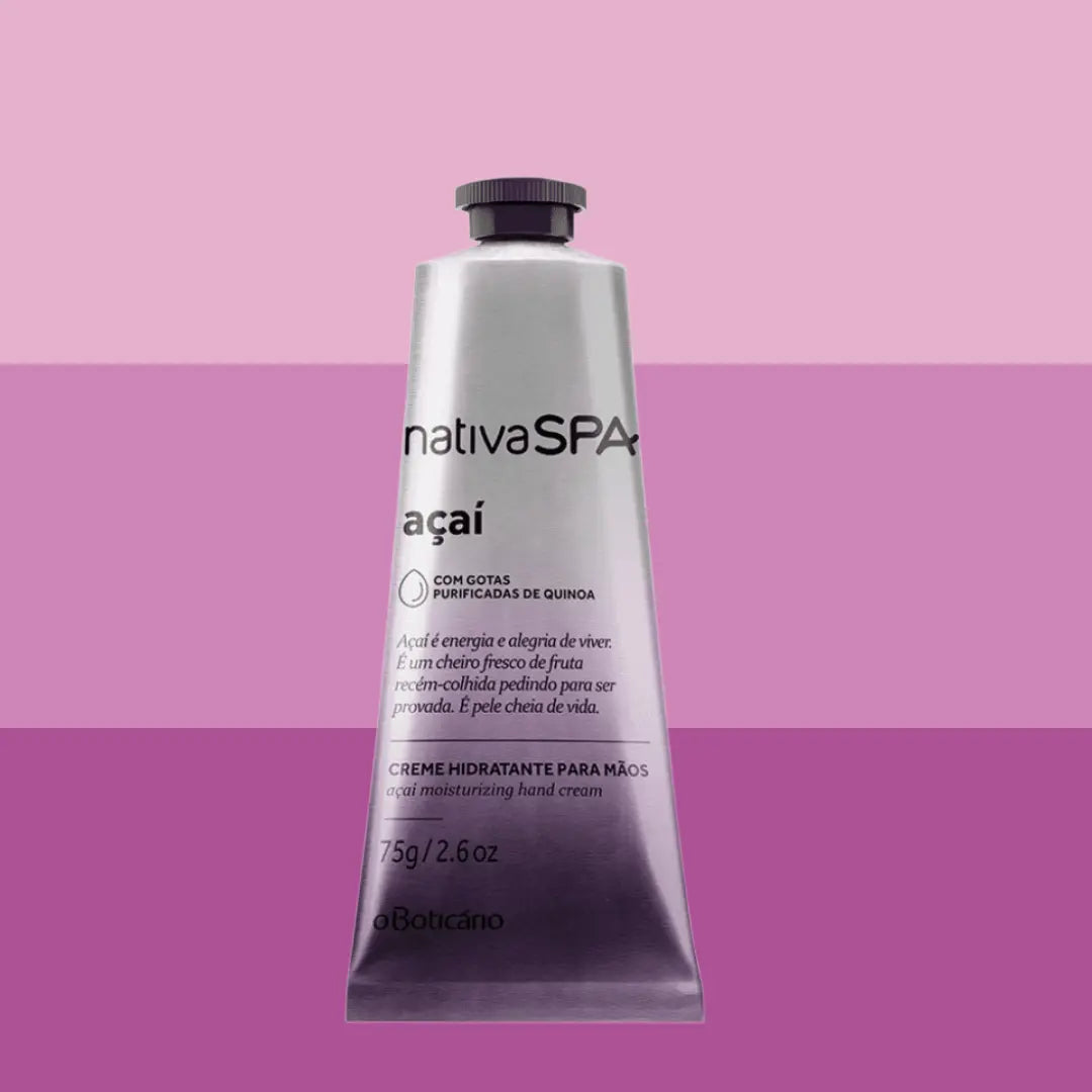 Crème Hydratante pour les Mains Açaí | Nativa SPA (75g)