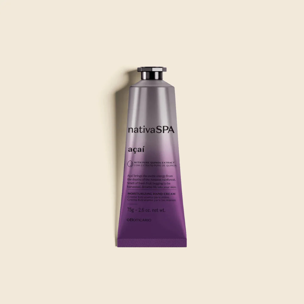 Crème Hydratante pour les Mains Açaí | Nativa SPA (75g)