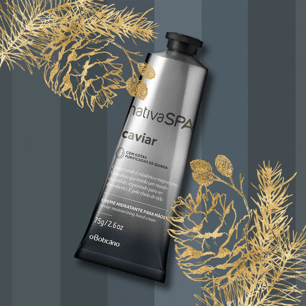 Crème Hydratante pour les Mains Caviar – Nativa SPA | O Boticário (75g)