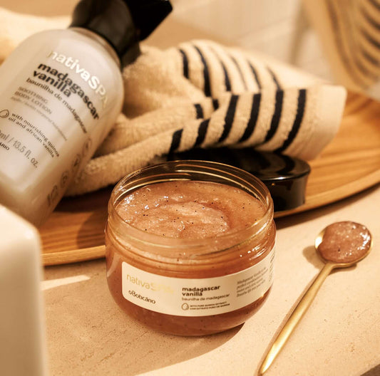 Sucre Exfoliant Corporel Vanille de Madagascar | Nativa SPA (200g)