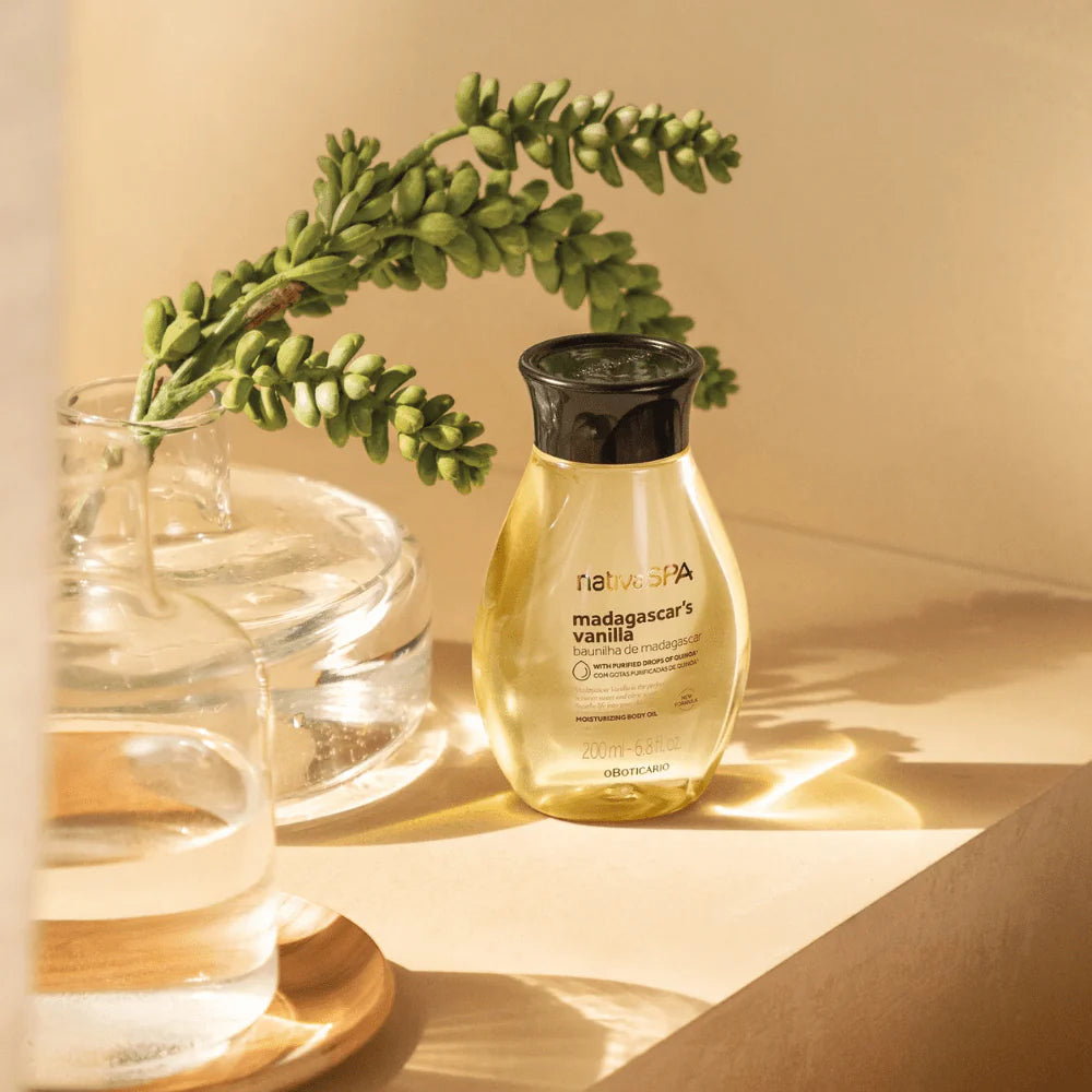 Huile Hydratante Corporelle Vanille de Madagascar – Nativa SPA | O Boticário (200 ml)