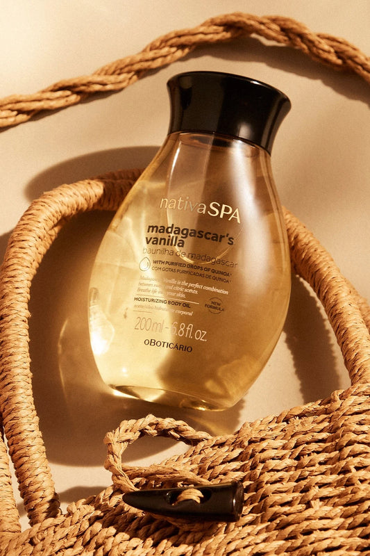 Huile Hydratante Corporelle Vanille de Madagascar – Nativa SPA | O Boticário (200 ml)