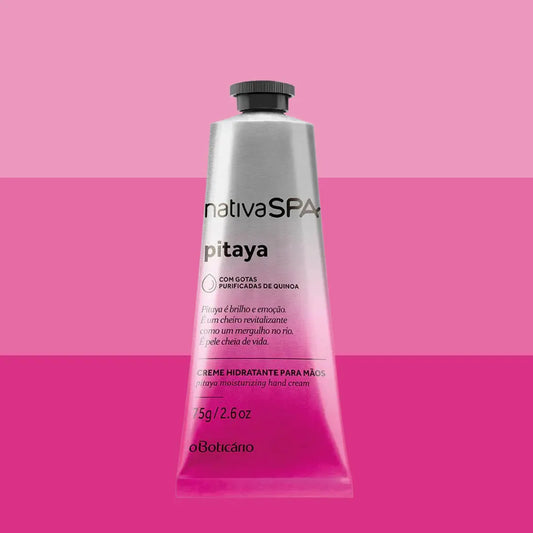 Crème Hydratante pour les Mains Pitaya – Nativa SPA | O Boticário (75g)