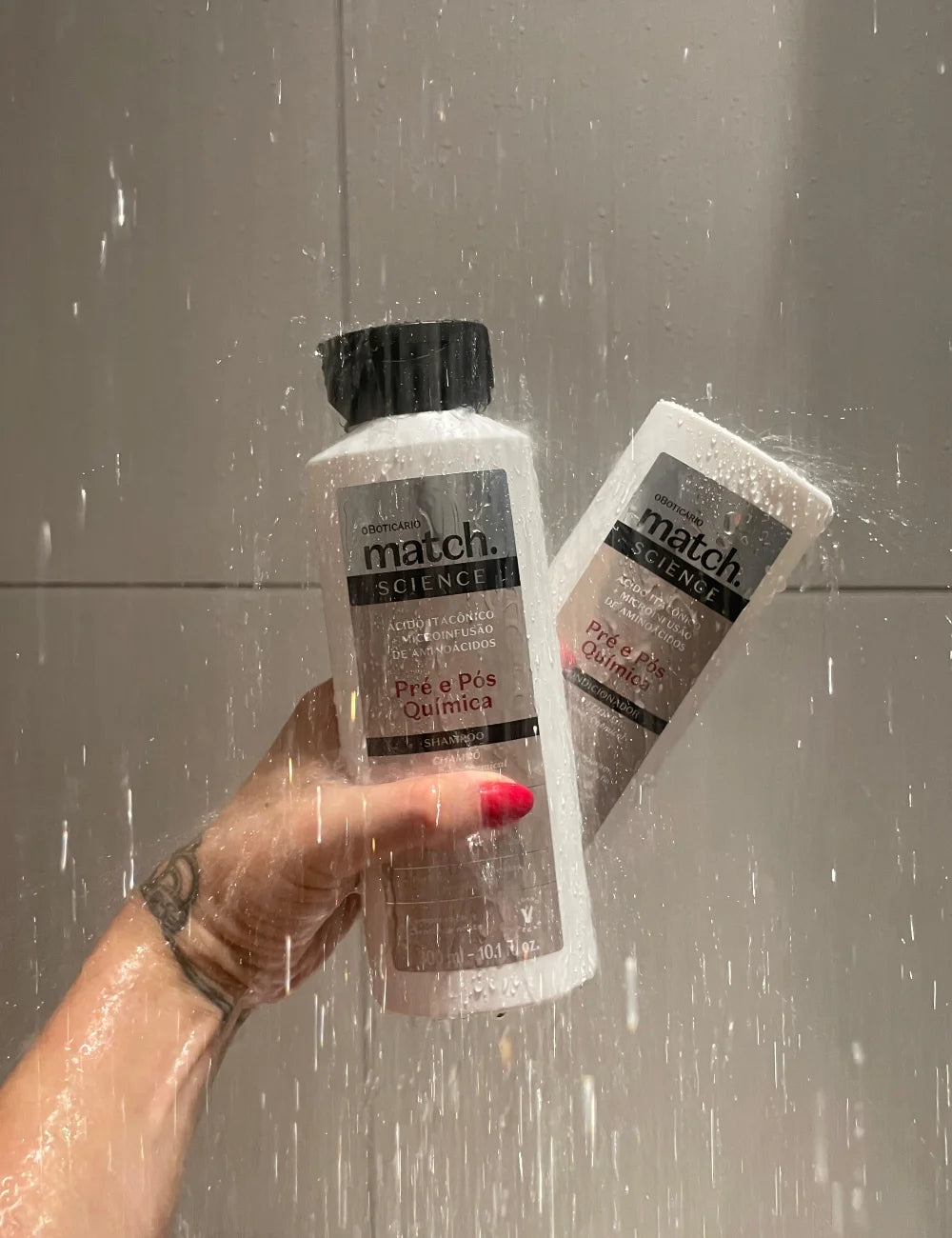 Shampooing Pré & Post-Traitement Chimique – Match Science | O Boticário (300 ml)