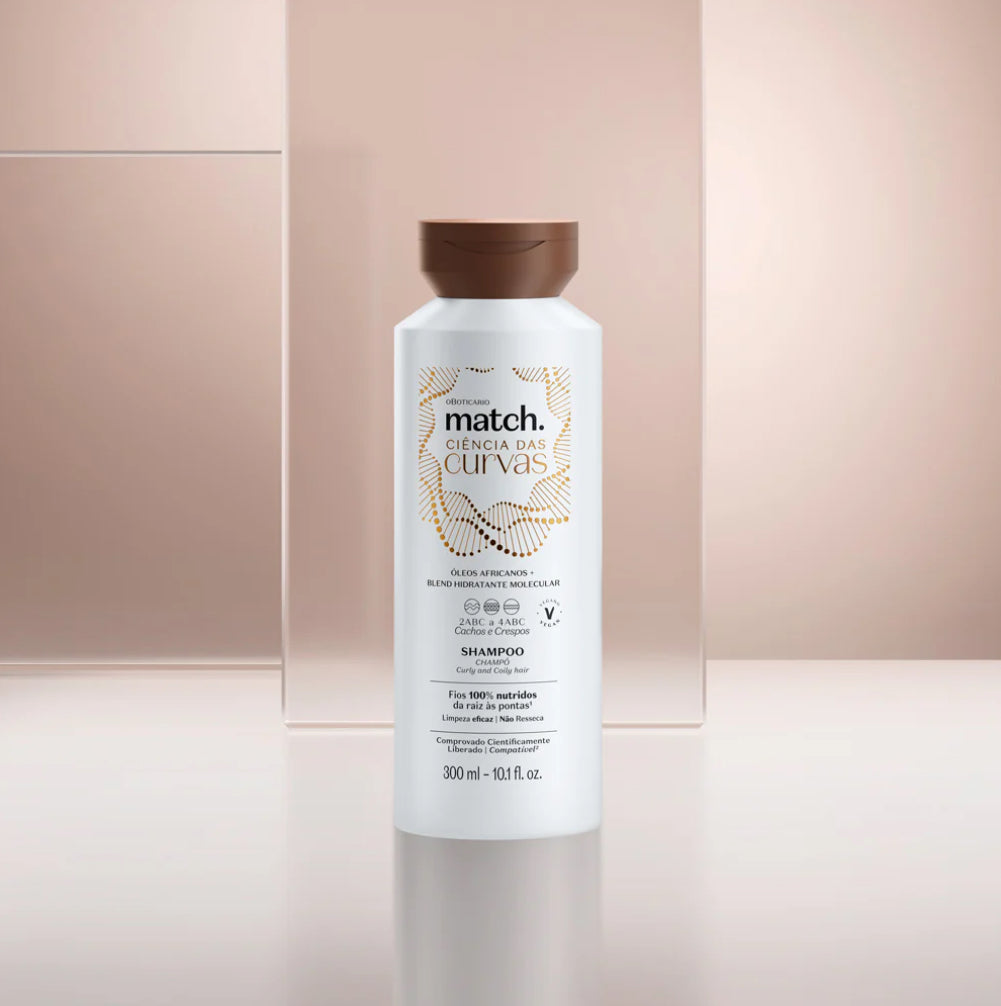 Shampooing Science des Boucles – Match. | O Boticário (300 ml)