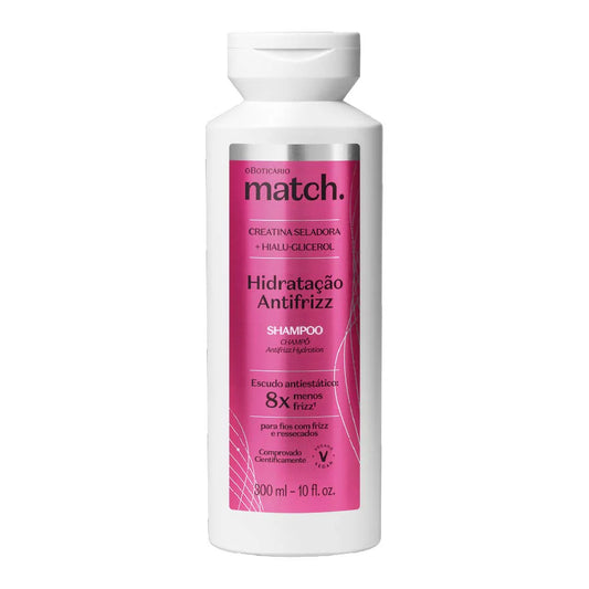 Shampooing Anti‑Frizz – Match. | O Boticário (300 ml)