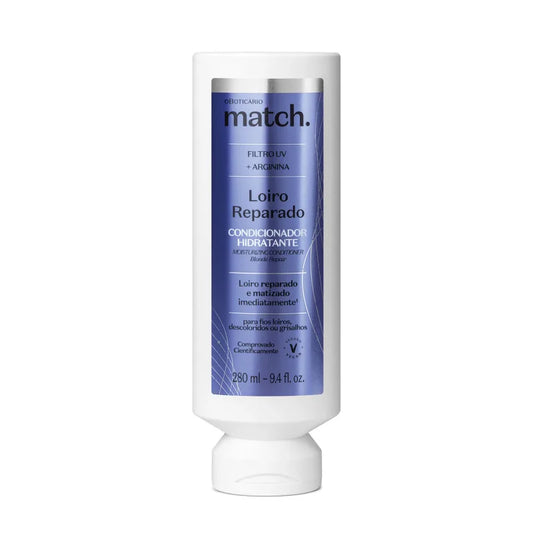 Après-shampooing déjaunissant blonds – Match | O Boticário (280ml)