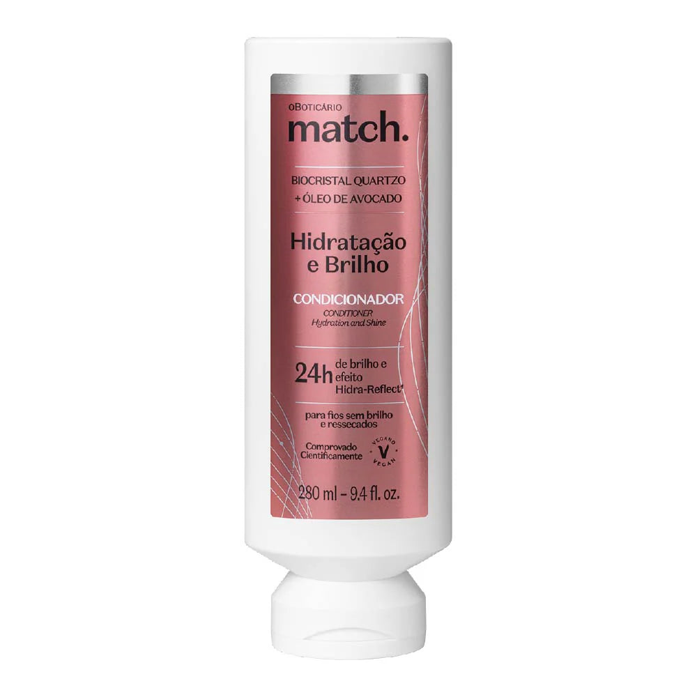 Après-shampooing Brillance – Match. | O Boticário (280ml)