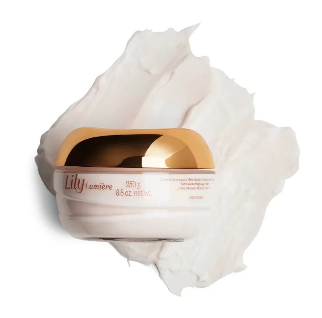Crème satinée hydratante pour le corps Lily Lumière- Lily | O Boticário (250g)
