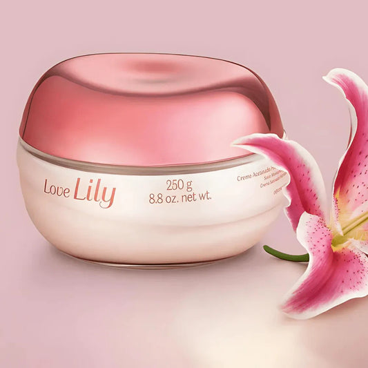 Crème satinée hydratante pour le corps Love Lily - Lily | O Boticário (250g)
