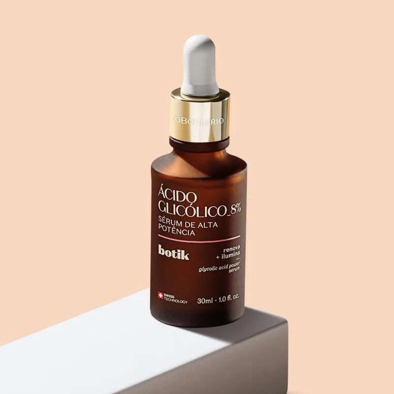 Sérum de Haute Puissance à l’Acide Glycolique 8% | Botik (30ml)