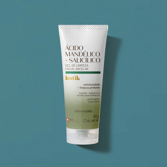 Gel de Nettoyage Acide Mandélique + Salicylique | Botik (format voyage-50g)