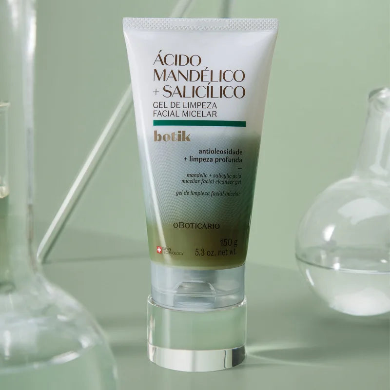 Gel de Nettoyage Acide Mandélique + Salicylique | Botik (format voyage-50g)