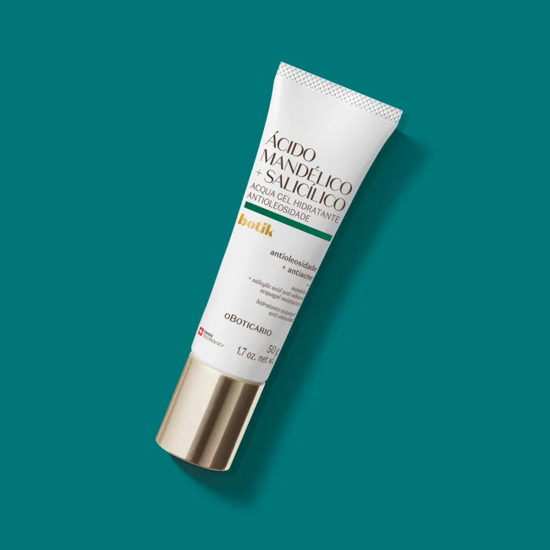 Gel Hydratant Anti-brillance à l’Acide Mandélique + Acide Salicylique | Botik (50g)