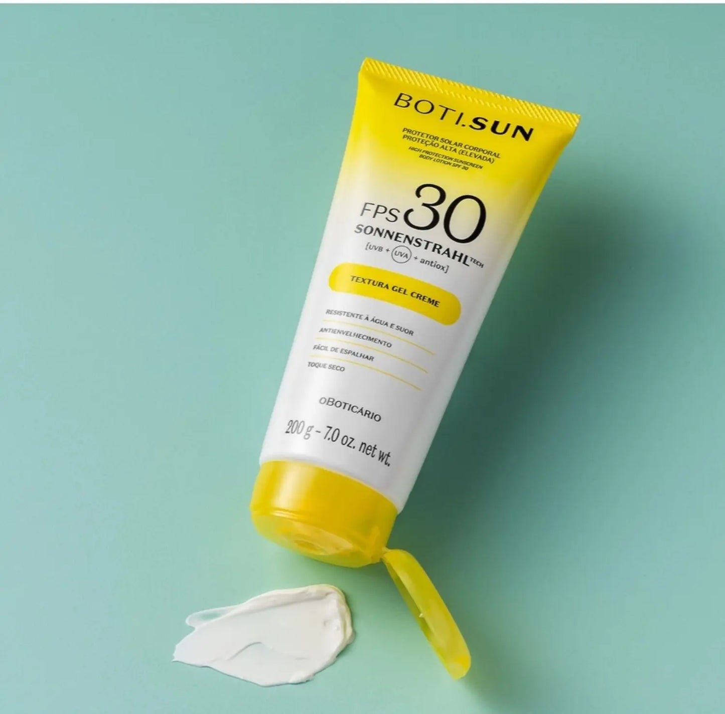 Gel- Crème Solaire Corps FPS30 | Boti.Sun (200g)