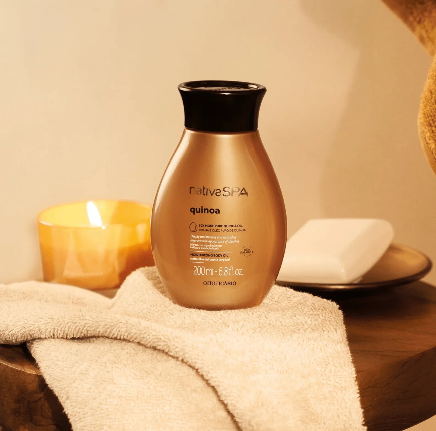 Huile Hydratante Quinoa | Nativa SPA (200 ml)