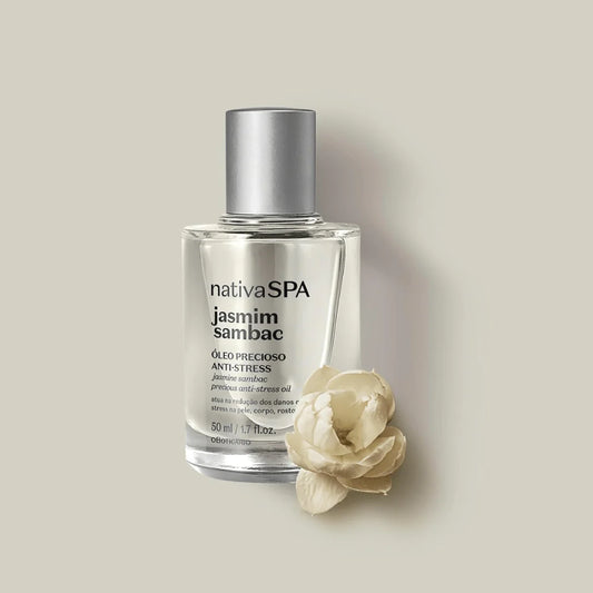 Huile Précieuse Multi-bénéfice Peau & Cheveux Jasmin Sambac | Nativa SPA (50ml)